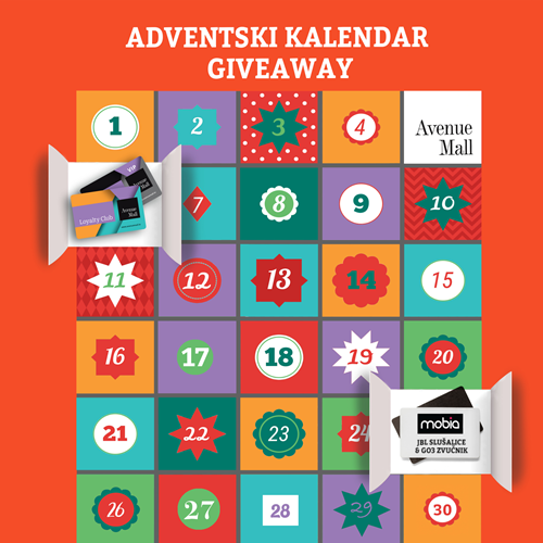 ​ADVENTSKI KALENDAR GIVEAWAY - Mobia